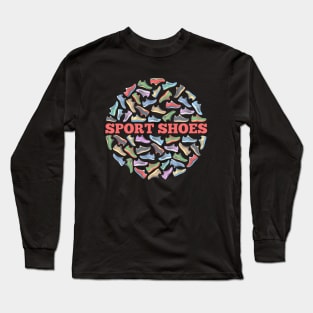 Sport Shoes Concept Long Sleeve T-Shirt